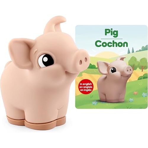 Tonies My First Pig Soft and Squeezable Audio Toy Figurine