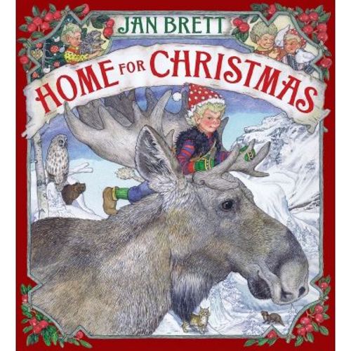 Home For Christmas - By Jan Brett (hardcover)