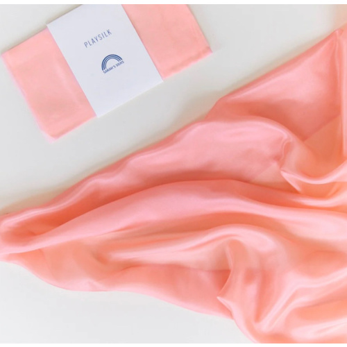 Playsilks | Order Children's Play Silks in peach