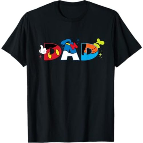 Disney Mickey Mouse and Friends Dad Father’s Day Birthday T-Shirt