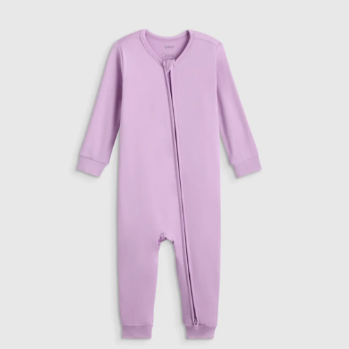 Bamboo One Piece Pajama - Baby in Bright Orchid