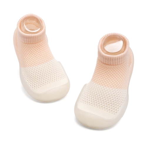 Meckior Baby Sock Shoes Baby Walking Shoes Infant Non-Slip Breathable Slippers Soft Rubber Sole Sneakers for Baby Boys Girls