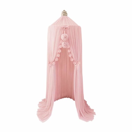 Dreamy Canopy + 1 Pom Garland + 1 Mini Pom Garland Set - Spinkie