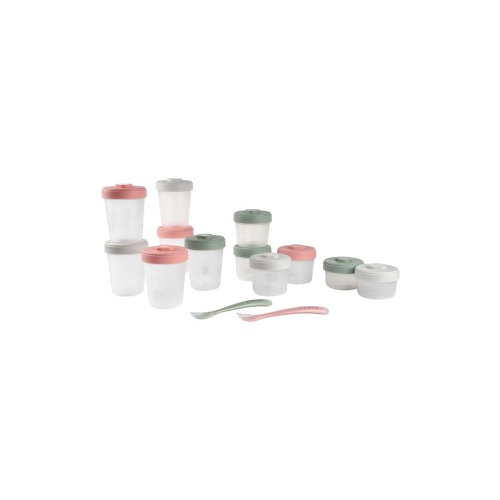 12-Piece Clip Portion Container & Spoon Set, One Size