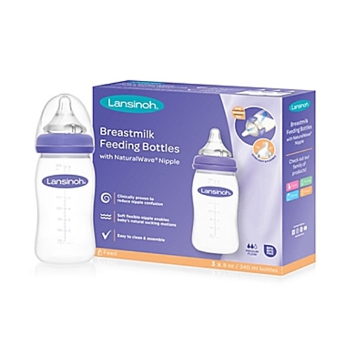 Lansinoh® Momma® 3-Pack 5 oz. Bottle with NaturalWave™ NippleLansinoh® Momma® 3-Pack 8 oz. Bottle with NaturalWave™ Nipple