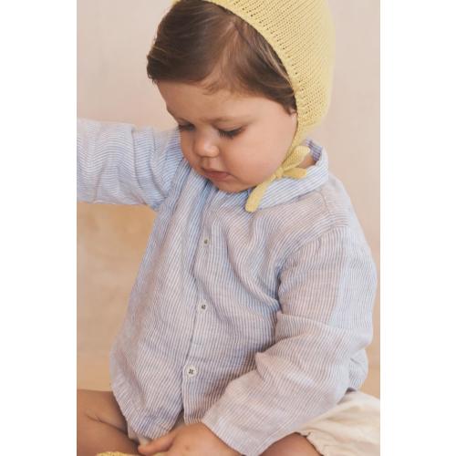 LIMITED EDITION 100% LINEN STRIPED SHIRT - striped | ZARA United States