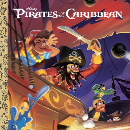 Pirates of the Caribbean (Disney Classic) (Little Golden Book)