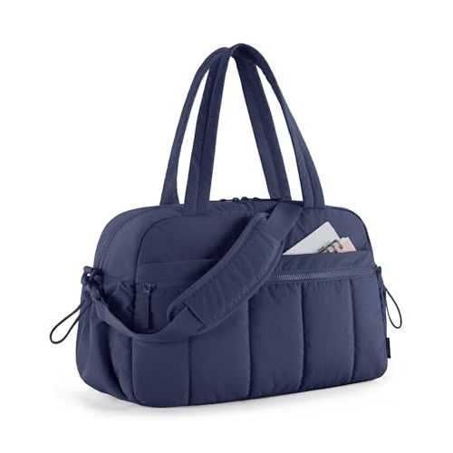 BAGSMART Gym Bag for Women, Duffle Bag for Travel with Wet Pocket, Lightweight Carry on Weekender Duffel, Water Resistant