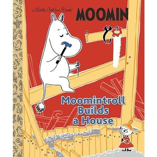 Moomintroll Builds a House (Moomin) (Little Golden Book) Hardcover – January 6, 2026