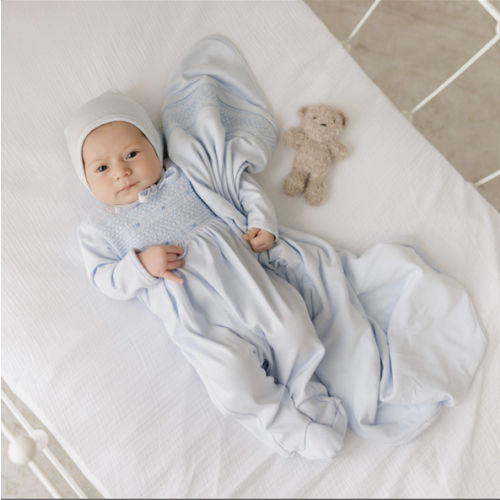 Baby Smocked Bullion Blanket | Feltman Brothers