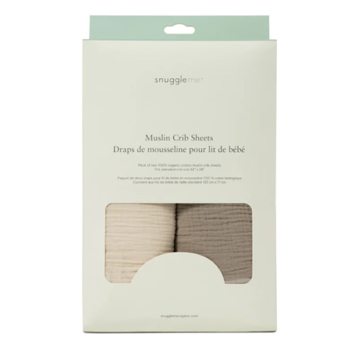 Muslin Crib Sheets | Natural + Birch