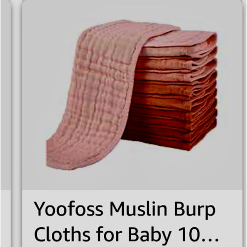 Amazon.com: Muslin Burp Cloths