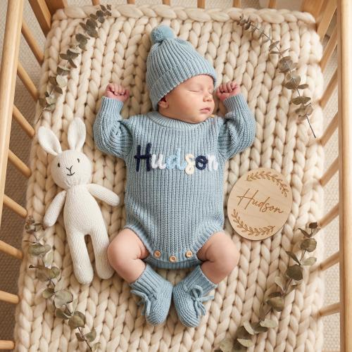 Personalized Baby Romper • Newborn Coming Home Outfit • Baby Shower Gift • Baby Announcement Photo Prop