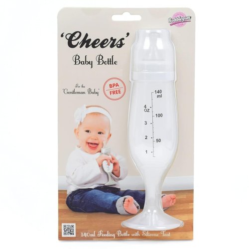 Cheers Baby Bottle | Champagne Flute
