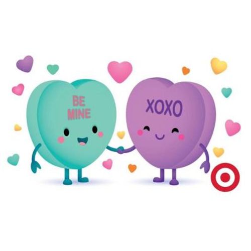 Valentine Hearts Target GiftCard