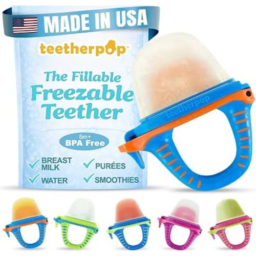 Fillable Freezer Teethers for Babies – Made in USA Teething Pacifier