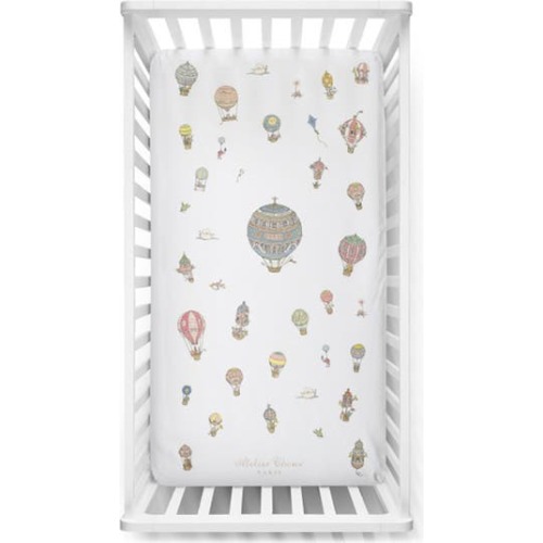 Hot Air Balloons Fitted Crib Sheet
