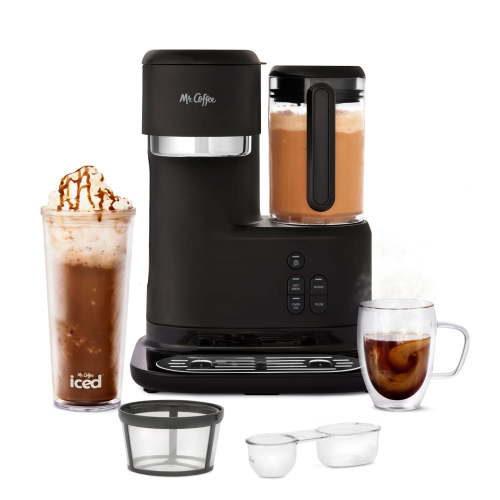Mr. Coffee Single Serve Frappe & Iced Coffee Maker with Blender