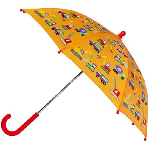 Wildkin Kids Umbrella – Rainproof Canopy, Curved Handle, Easy Hanging Design