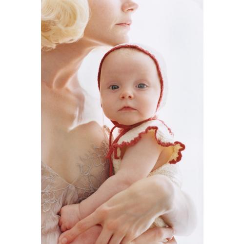 EMBROIDERED CHERRY KNIT BONNET - Ecru | ZARA United States