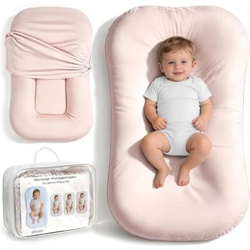 Infant Support Cushion, Baby Lounger for Newborn 0-24 Months