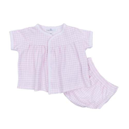 Peek-A-Boo Wishes Diaper Cover Set - Pink