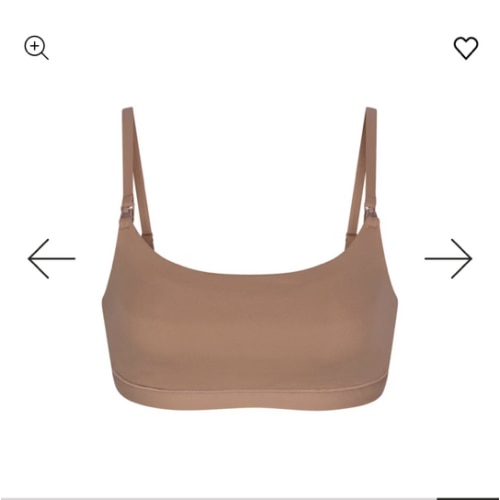 FITS EVERYBODY MATERNITY NURSING SCOOP BRALETTE | CLAY | SKIMS
