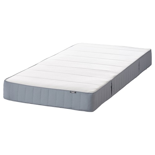 VESTMARKA Sprung mattress - firm/light blue Single