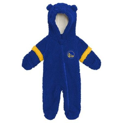NBA Golden State Warriors Newborn Faux Fur Bodysuit