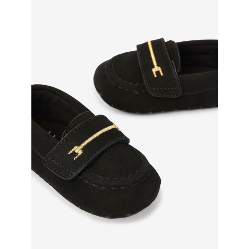 Black Snaffle Baby Shoes (0-24mths)