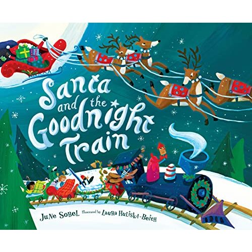Santa and the Goodnight Train: A Soothing Adventure to Bedtime on the Goodnight Train