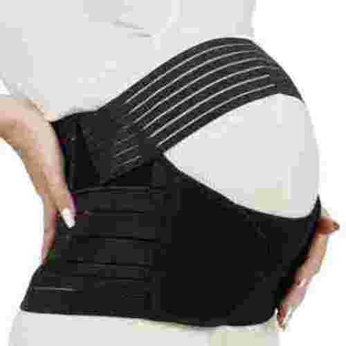 Maternity Belly Bands for Pregnant Women – Adjustable Belly Band for Pelvic & Back Pain – Ideal Pregnancy Belt for All Stages of Gestation – Pregnancy Must Haves for To Be Moms (Black, 2XL)