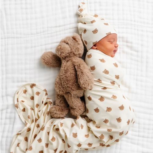 Teddy Swaddle Blanket