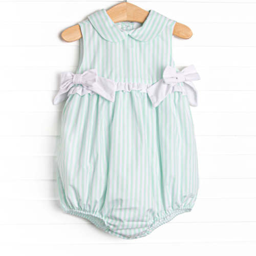 Pastel Pinstripe Bubble, Green – Stitchy Fish