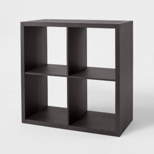4 Cube Organizer Black Oak - Brightroom™