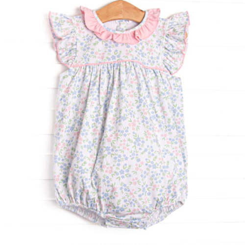 Rosette Blooms Ruffle Bubble, Blue – Stitchy Fish