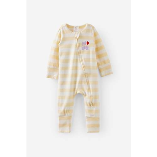 Growie Long Sleeve Zip All In One Romper