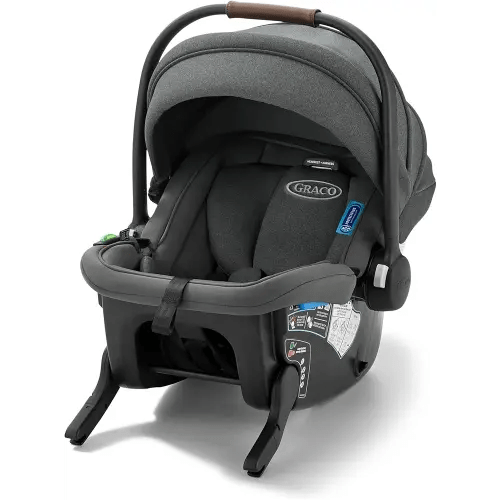 Graco Gomax Infant Car Seat, Baseless Car Seat with Canopy, Rear Facing, Lightweight Carseat