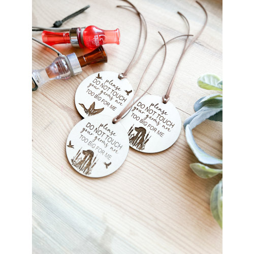Duck Hunting Baby Germ Tag