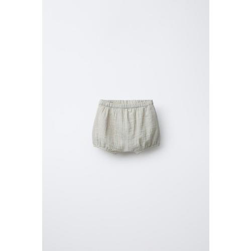 STRIPED BLOOMERS - Light green | ZARA United States