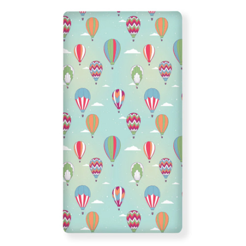 Hot Air Balloon Pattern Print Baby Crib Sheet – GearFrost