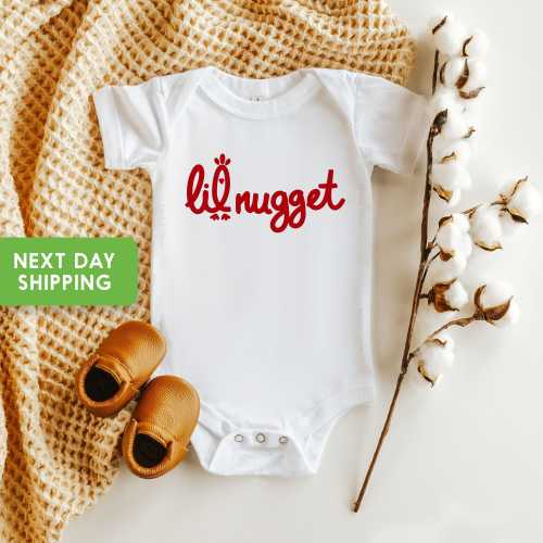 Lil Nugget Baby Onesie®, Cute Baby Onesie®, Pregnancy Announcement, Baby Shower Gift, Baby Announcement, Cute Baby Onesie®, Funny Baby Gift