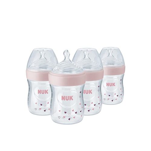 NUK Simply Natural Baby Bottle with SafeTemp