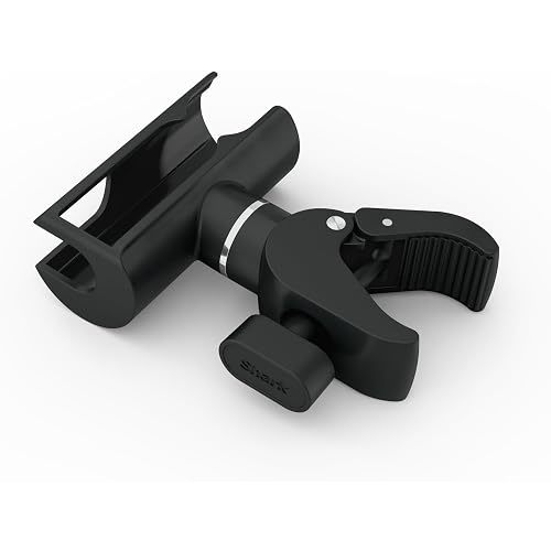 Shark ChillPill Fan Clamp Attachment, Easily Attaches to Strollers, Bikes, Workout Gear, Durable Design for Reliable Portable Cooling & Misting, Charcoal, FA02XCLAMP