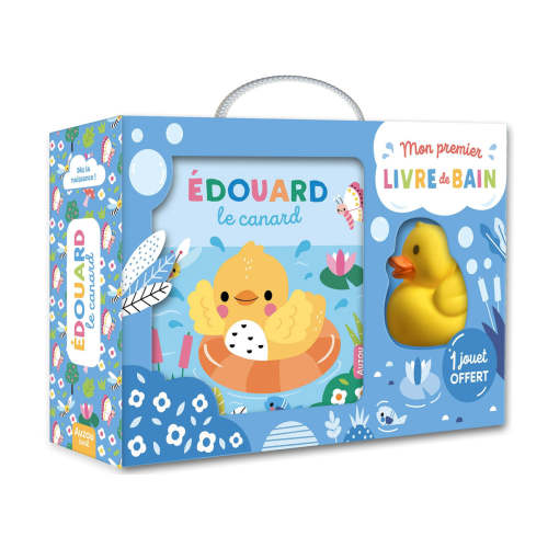 Mon Premier Livre De Bain-Valisette- Édouard Le Canard - Auzou – CLÉMENT