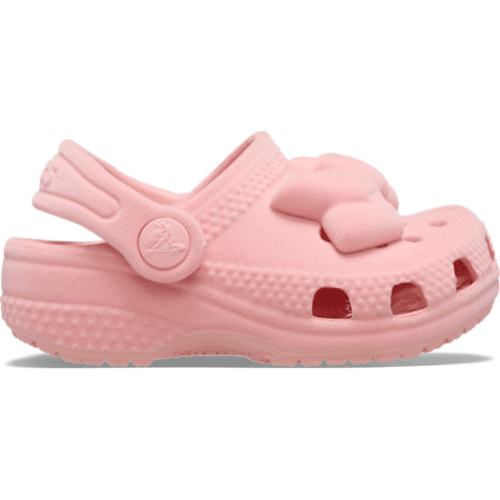 Infant Crocs Littles™ Velvet Bow Clog