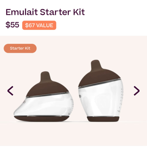 Bottle Feeding Starter Kit | Emulait