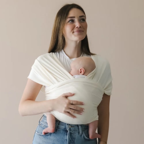 Snuggle Me Baby Wrap | Natural