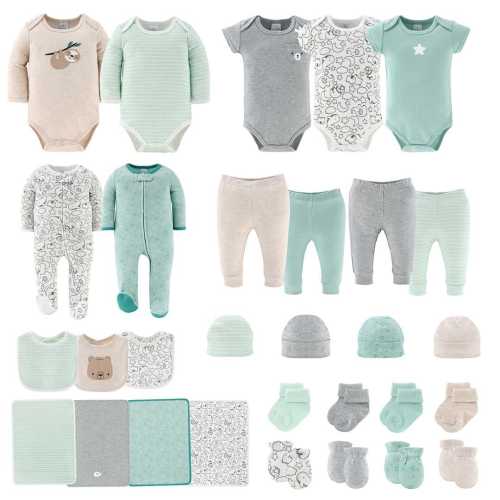 The Peanutshell | Restful Basics Baby Layette 30-Piece Gift Set