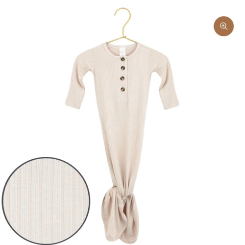 Cove Ribbed Knotted Gown